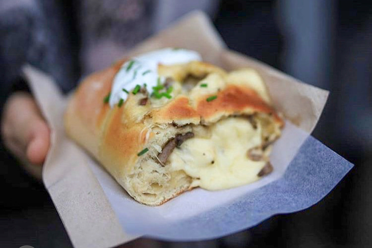 Dresdner Handbrot - Bild 2 - Handbrot mit Käse und Champignon